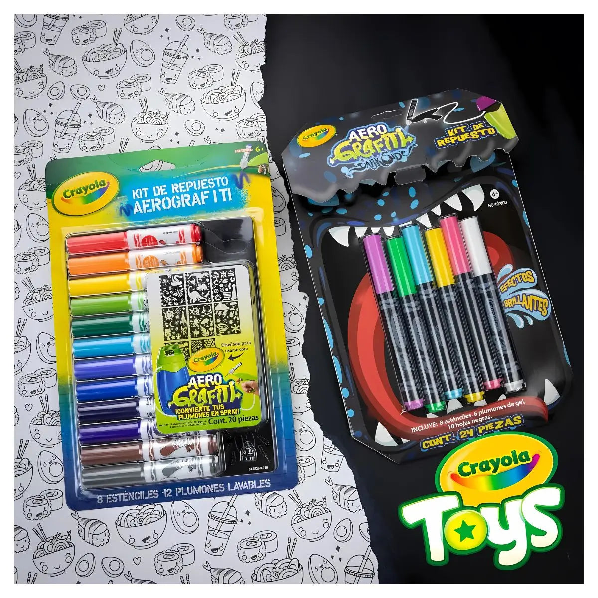 Kit de repuesto aerografiti Crayola - Crayola