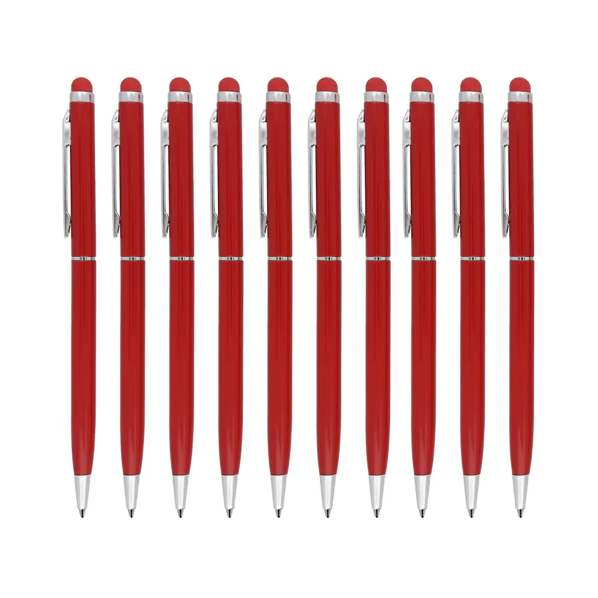 10pzs Boligrafo Aluminio Sinatra Rojo For Promotional - For Promotional