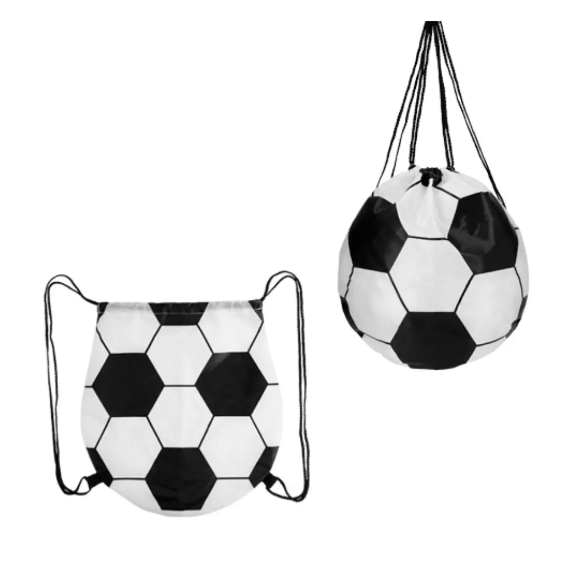 Morral Poliester For Promotional Diseño Balon Futbol - For Promotional - vista lateral