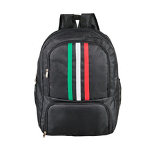 Mochila Negra Rayas Tricolor For Promotional 2 CompartimentoS - For Promotional