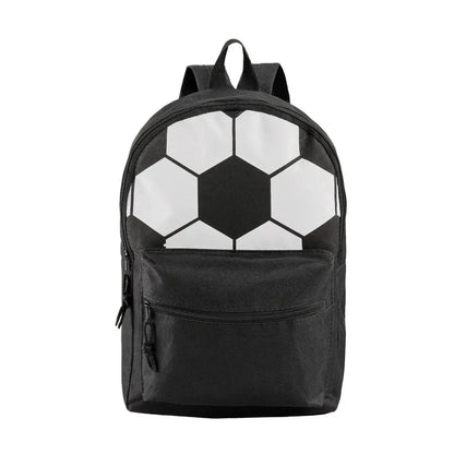 Mochila Negra Impresion Balon For Promotional Ajustable - For Promotional