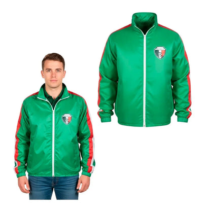 Rompevientos Verde Logo Mexico For Promotional Elegir Talla M - For Promotional - vista lateral