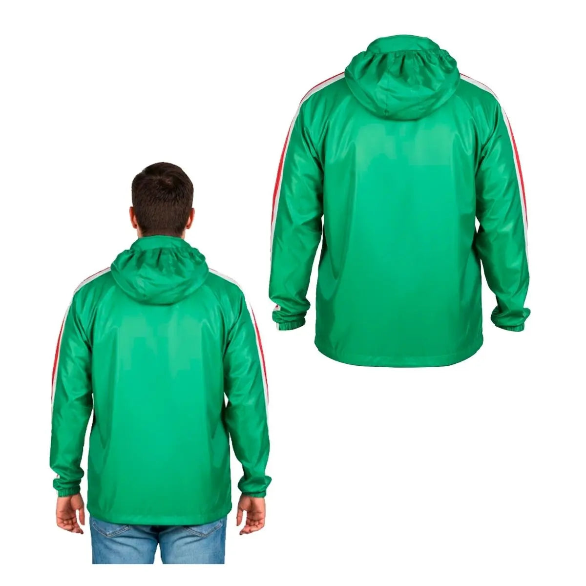 Rompevientos Verde Logo Mexico For Promotional Elegir Talla M - For Promotional