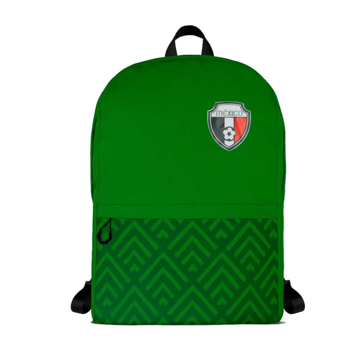 Mochila Verde For Promotional Logo Mexico Ajustable - For Promotional - vista lateral