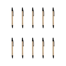 10pzs Boligrafo Eco Style Negro For Promotional - For Promotional
