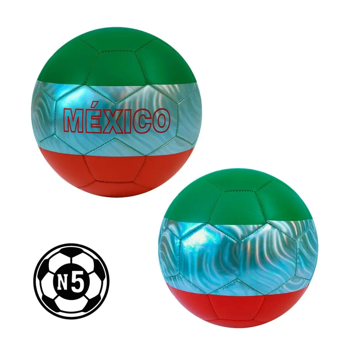 Balon Futbol For Promotional Talla 5 Diseño Mexico - For Promotional