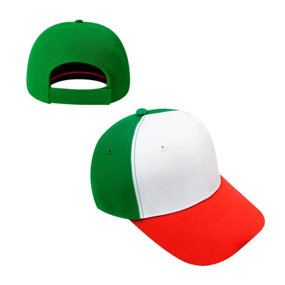 Gorra Tricolor For Promotional Broche Velcro - For Promotional