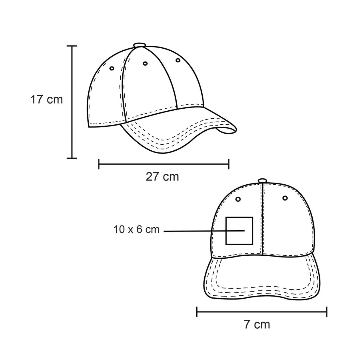 Gorra Tricolor For Promotional Broche Velcro - For Promotional - detalle