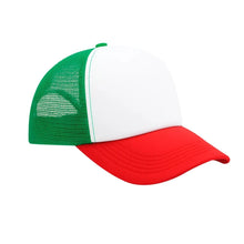 Gorra Tricolor c/ Malla For Promotional Broche Snapback - For Promotional