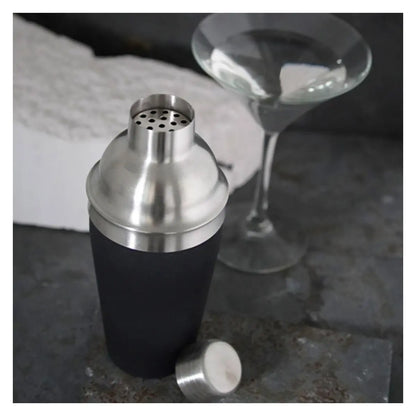 Coctelera Shaker Negro Tonic For Promotional - For Promotional - vista lateral