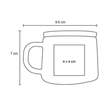 Taza Valeriana Azul Promotional - For Promotional - vista lateral