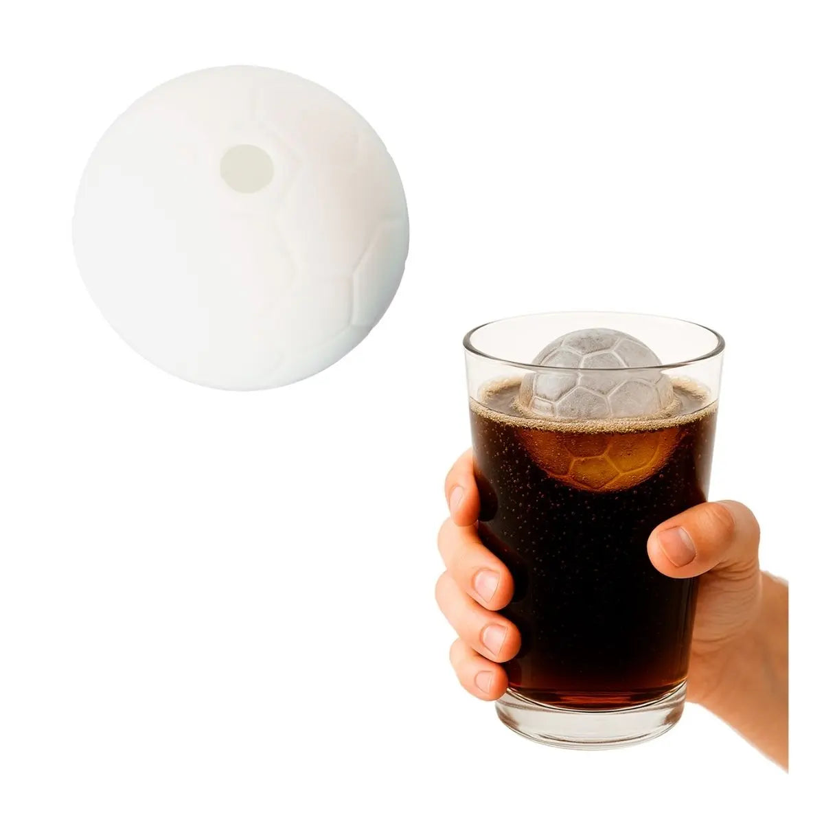 Molde p/ Hielo For Promotional Forma Balon Futbol - For Promotional - empaque