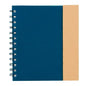 Libreta Ecologica de Cartón Azul For Promotional - For Promotional - vista lateral