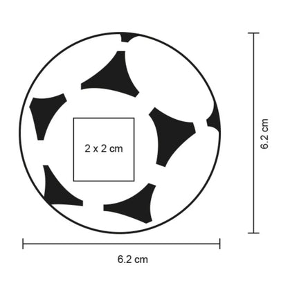 10pzs Pelota Antiestres For Promotional Diseño Balon Soccer - For Promotional - empaque