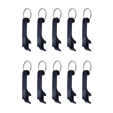 10PZS Llavero Destapador Negro FOR PROMOTIONAL - For Promotional - vista lateral