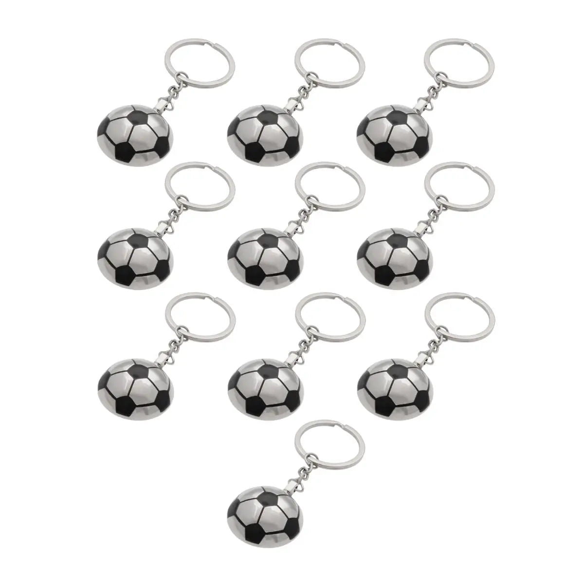 10pzs Llavero Metalico For Promotional Balon Futbol - For Promotional