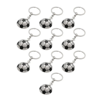 10pzs Llavero Metalico For Promotional Balon Futbol - For Promotional
