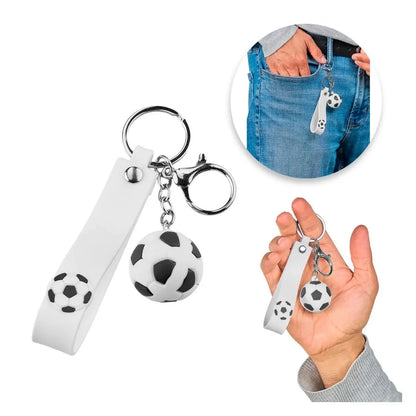 10pzs Llavero c/ Balon Futbol For Promotional Llaves - For Promotional - vista lateral