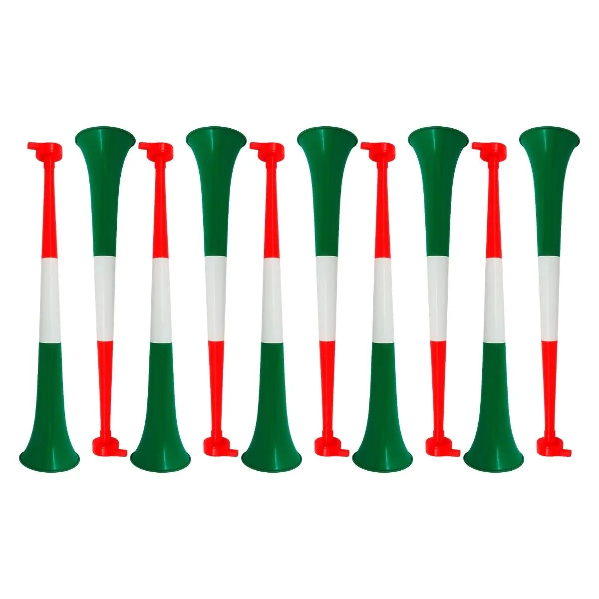 10pzs Vuvuzela Tricolor For Promotional Extensible - For Promotional