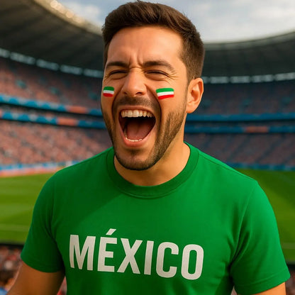 10pzs Pinta Caritas For Promotional Barra Tricolor Mexico - For Promotional