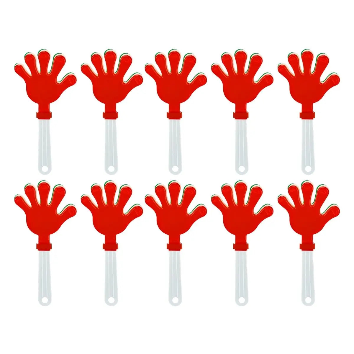 Aplaudidor Plastico For Promotional Forma Mano Tricolor - For Promotional - empaque