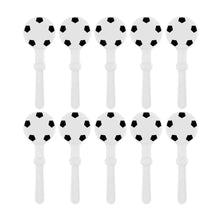10pzs Aplaudidor Plastico For Promotional Forma Balon Soccer - For Promotional - detalle