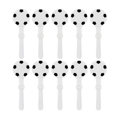 10pzs Aplaudidor Plastico For Promotional Forma Balon Soccer - For Promotional - detalle