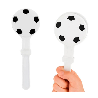 10pzs Aplaudidor Plastico For Promotional Forma Balon Soccer - For Promotional - vista lateral