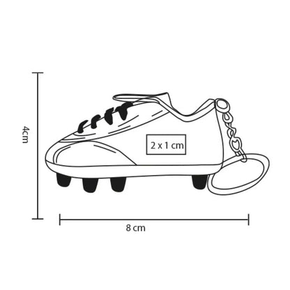 5pzs Llavero Forma Taco Futbol For Promotional Aro Reforzado - For Promotional