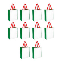 10pzs Bolsa Ecologica For Promotional Tricolor Non Woven - For Promotional - vista lateral