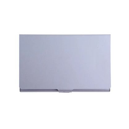 Tarjetero Metalico Card Gris For Promotional - For Promotional - detalle