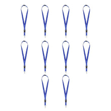 10PZS Portagafete Espiro Azul FOR PROMOTIONAL - For Promotional - vista lateral