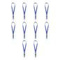10PZS Portagafete Espiro Azul FOR PROMOTIONAL - For Promotional - vista lateral