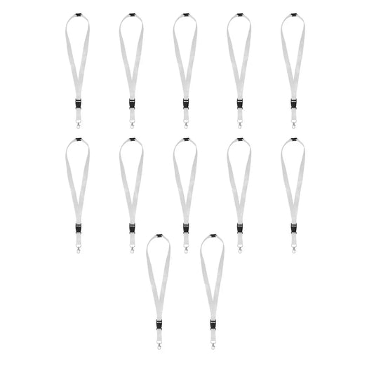 10PZS Portagafete Espiro Blanco FOR PROMOTIONAL - For Promotional - vista lateral