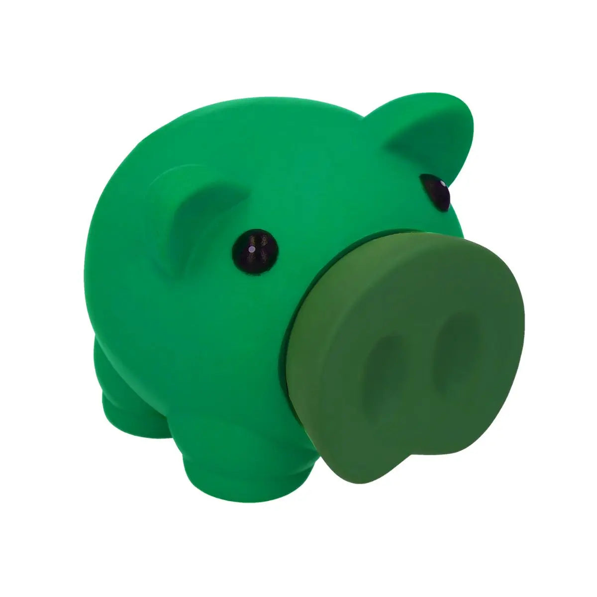 Alcancía Cochinito Color Verde For Promotional - For Promotional - vista lateral