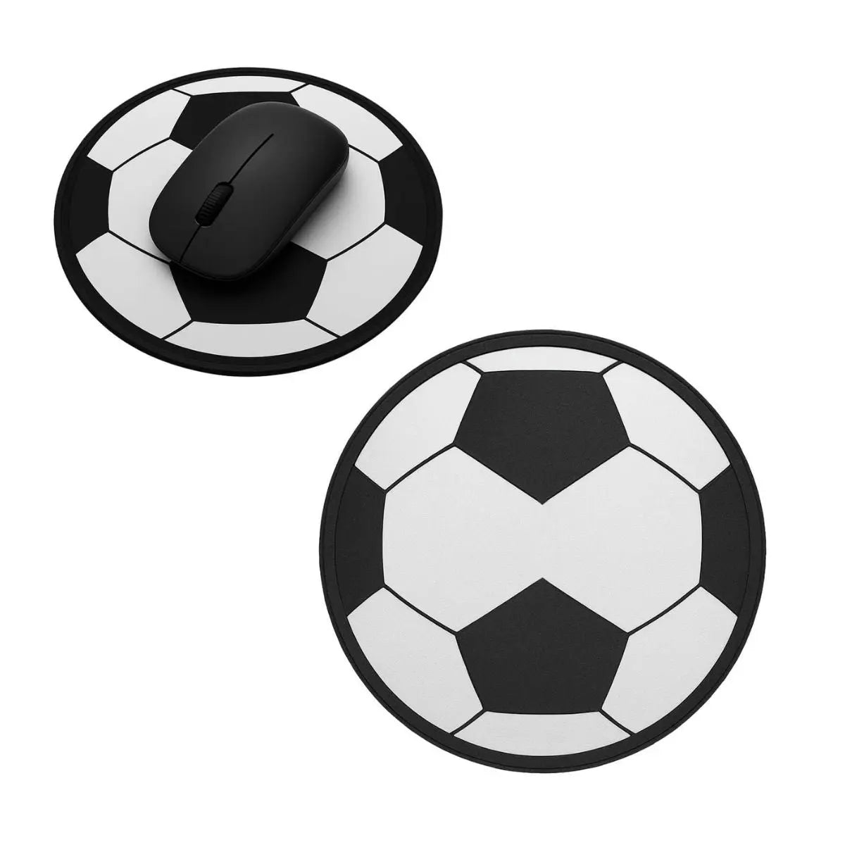 Mousepad Circular For Promotional Impresion Balon Soccer - For Promotional