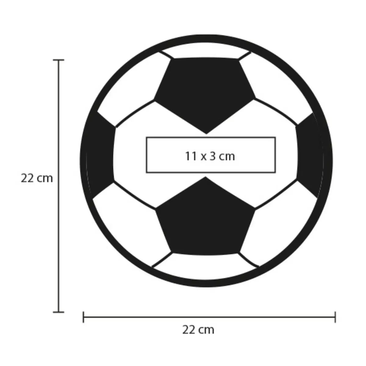 Mousepad Circular For Promotional Impresion Balon Soccer - For Promotional - empaque