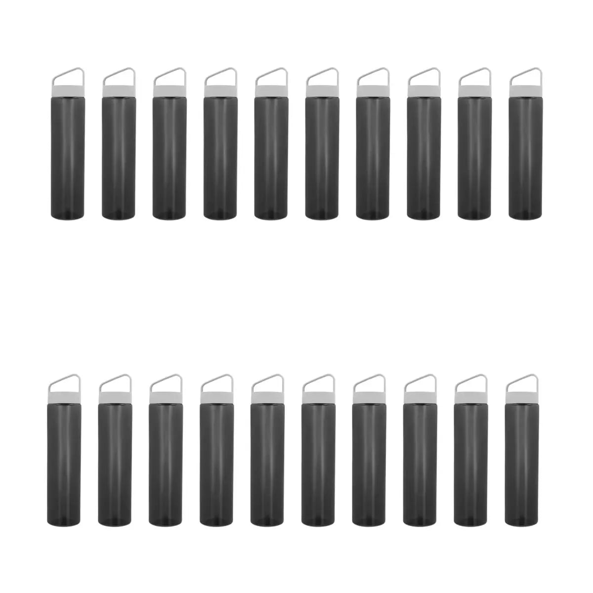 20pzs Cilindro 1 Lt Dexter Plastico Negro For Promotional - For Promotional - vista lateral
