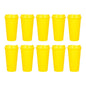 10pzs Vaso Cafetero Sirena Color Amarillo For Promotional - For Promotional