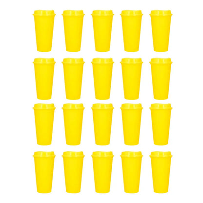 20pzs Vaso Sirena Amarillo For Promotional - For Promotional - vista lateral