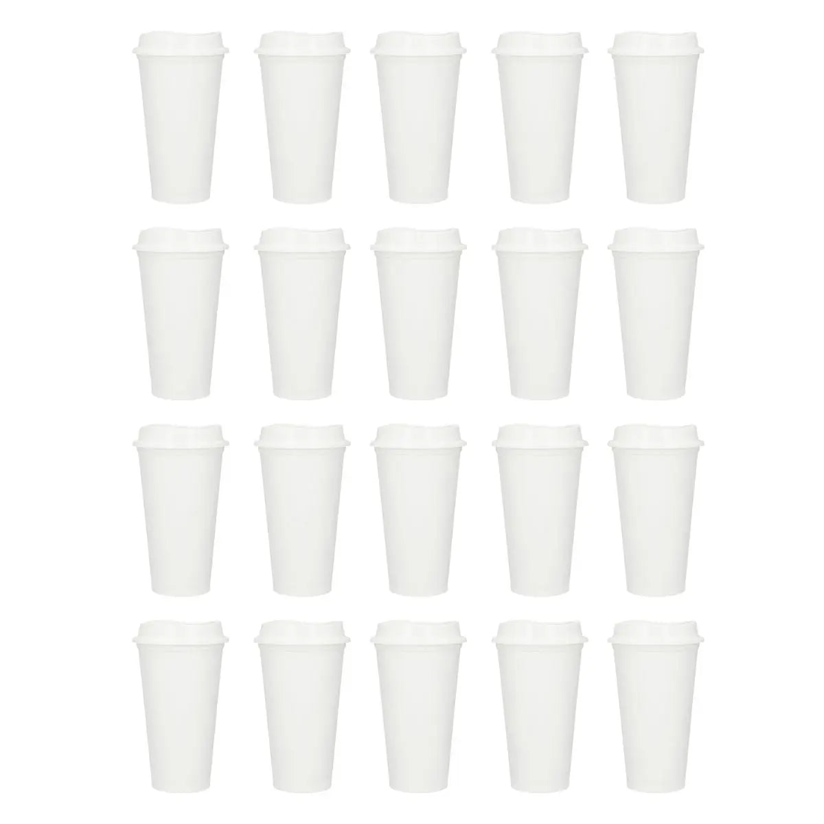20pzs Vaso Sirena Blanco For Promotional - For Promotional - vista lateral