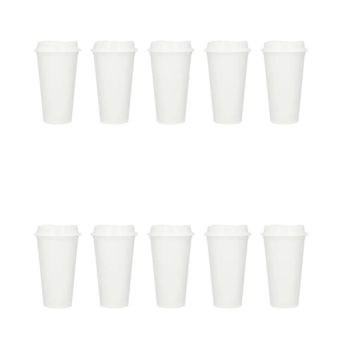10pzs Vaso Sirena Blanco For Promotional - For Promotional - vista lateral