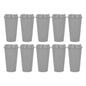 10pzs Vaso Sirena Gris For Promotional - For Promotional - vista lateral