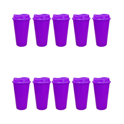 10pzs Vaso Sirena Morado For Promotional - For Promotional - vista lateral