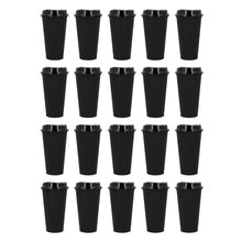20pzs Vaso Sirena Negro For Promotional - For Promotional - vista lateral