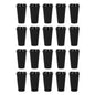 20pzs Vaso Sirena Negro For Promotional - For Promotional - vista lateral