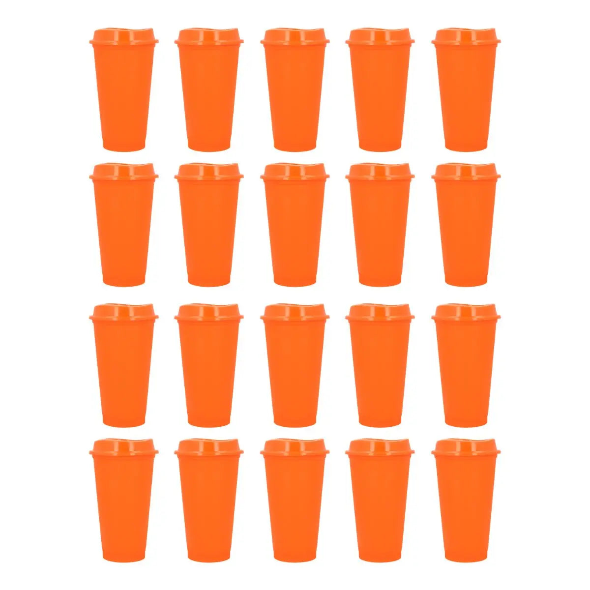 20pzs Vaso Sirena Naranja For Promotional - For Promotional - vista lateral