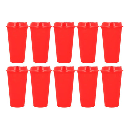 10pzs Vaso Sirena Rojo For Promotional - For Promotional - vista lateral