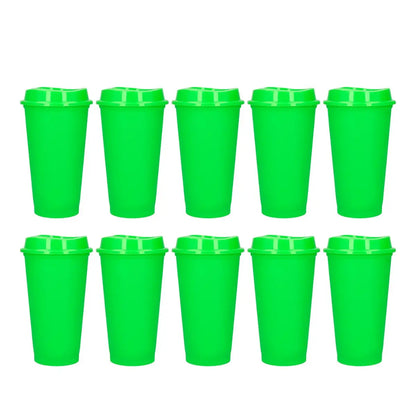 10pzs Vaso Cafetero Sirena Color Verde For Promotional - For Promotional
