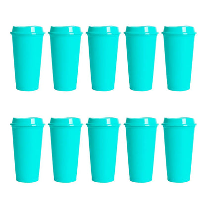 10PZS VASO CAFETERO SIRENA MENTA PASTEL FOR PROMOTIONAL - For Promotional